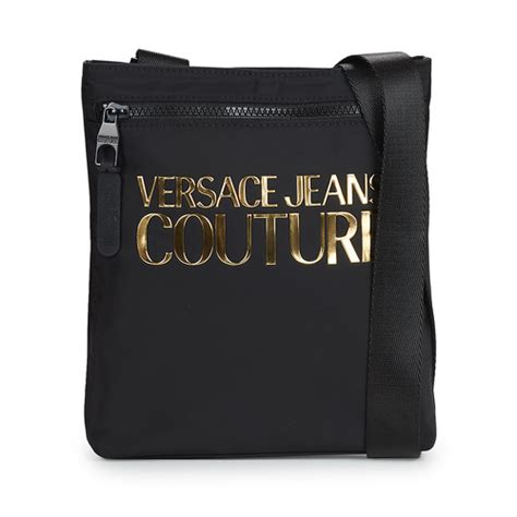 schoudertassen heren versace|Heren tassen van Versace .